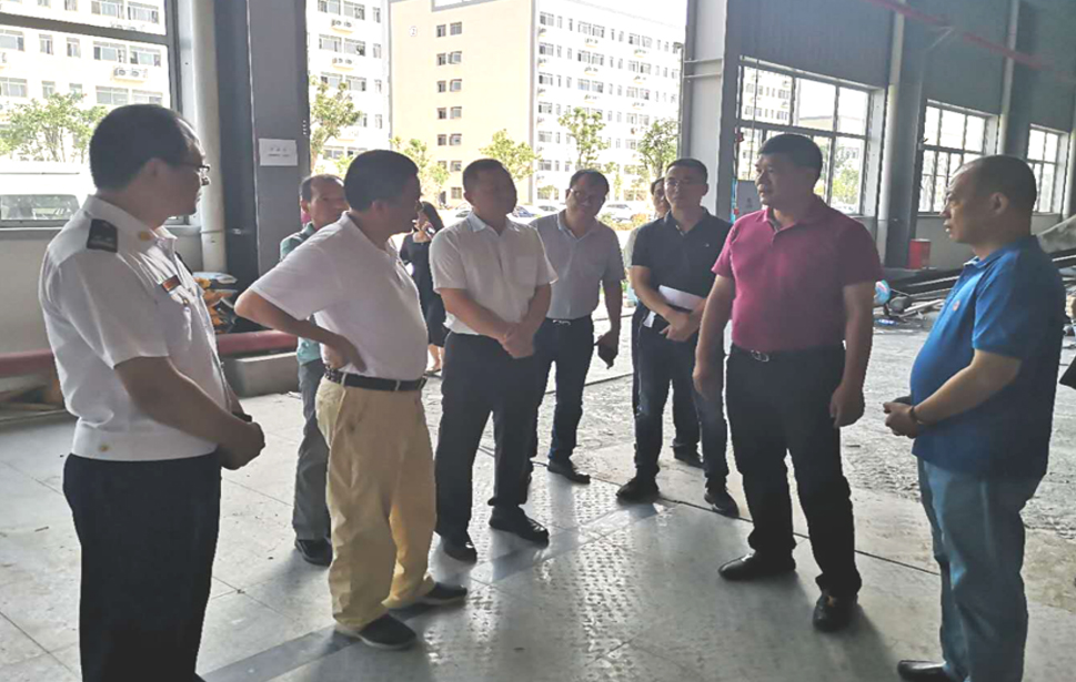 福清市常务副市长一行辅导 莅临pg电子游戏新资料科技工业园调研领导